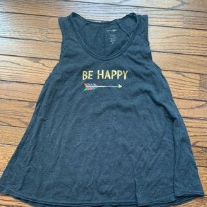 Be Happy tank top
